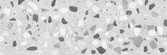 Terrazzo облицовочная плитка  камушки серый (TES091D) 19,8x59,8