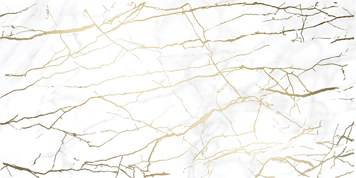 Calacatta вставка узор белый (KT2L051DT) 29,8x59,8