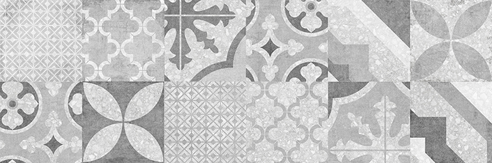 Terrazzo облицовочная плитка  печворк серый (TES092D) 19,8x59,8