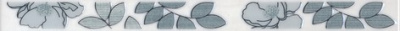 Ньюпорт Бордюр Цветы зеленый STG\B235\15016 40х3,1