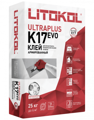 ULTRAPLUS K17 EVO клеевая смесь 25kg